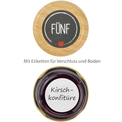 Adventskalender-Set 'Stapelglas'