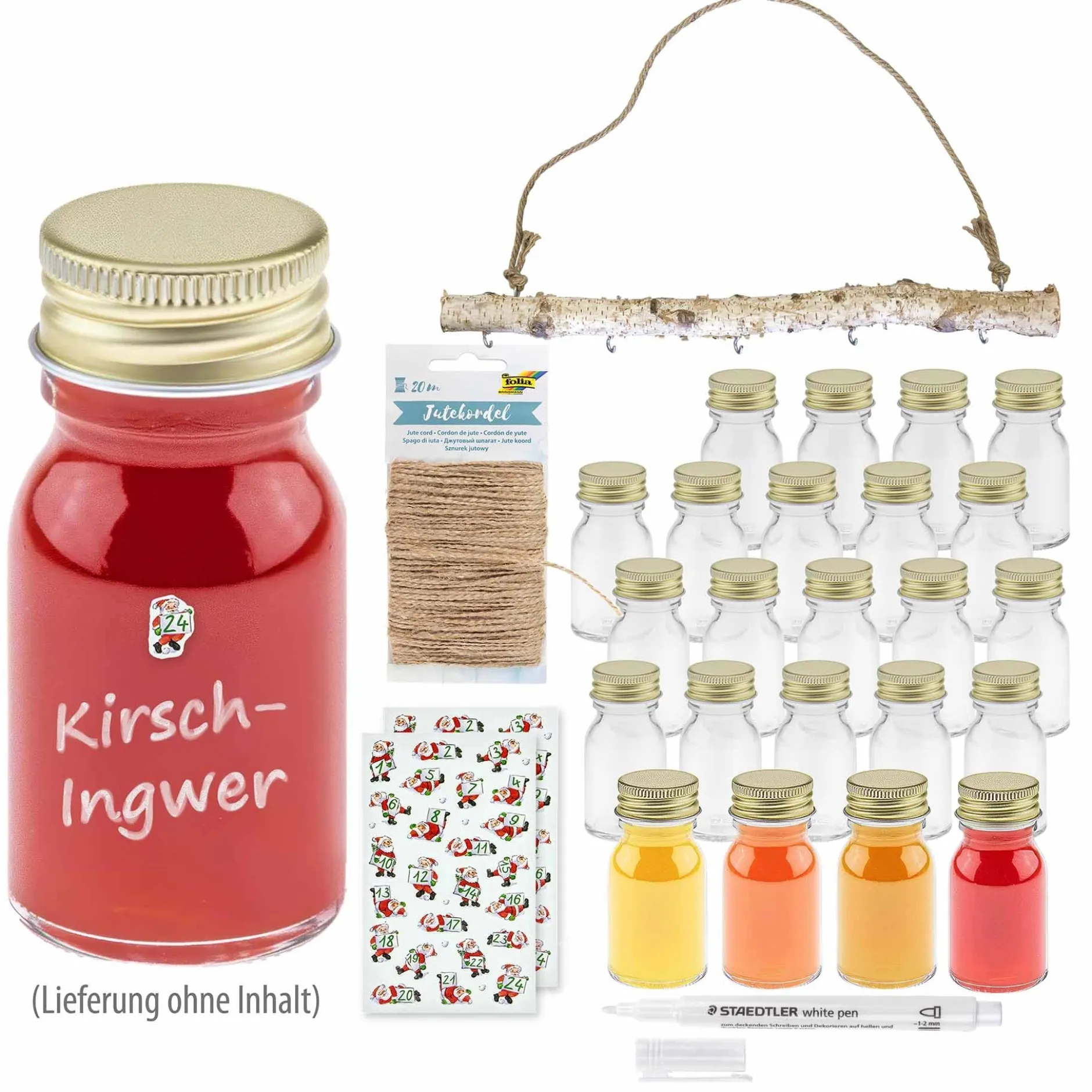 Adventskalender-Set 'Vital-Shots'
