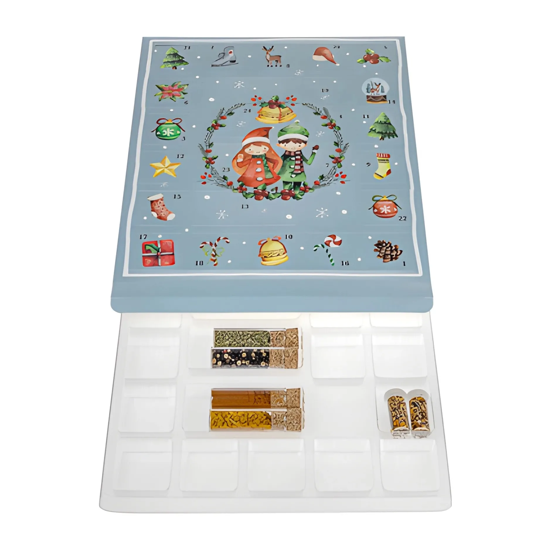 Adventskalender zum Befüllen, 31 x 38 cm