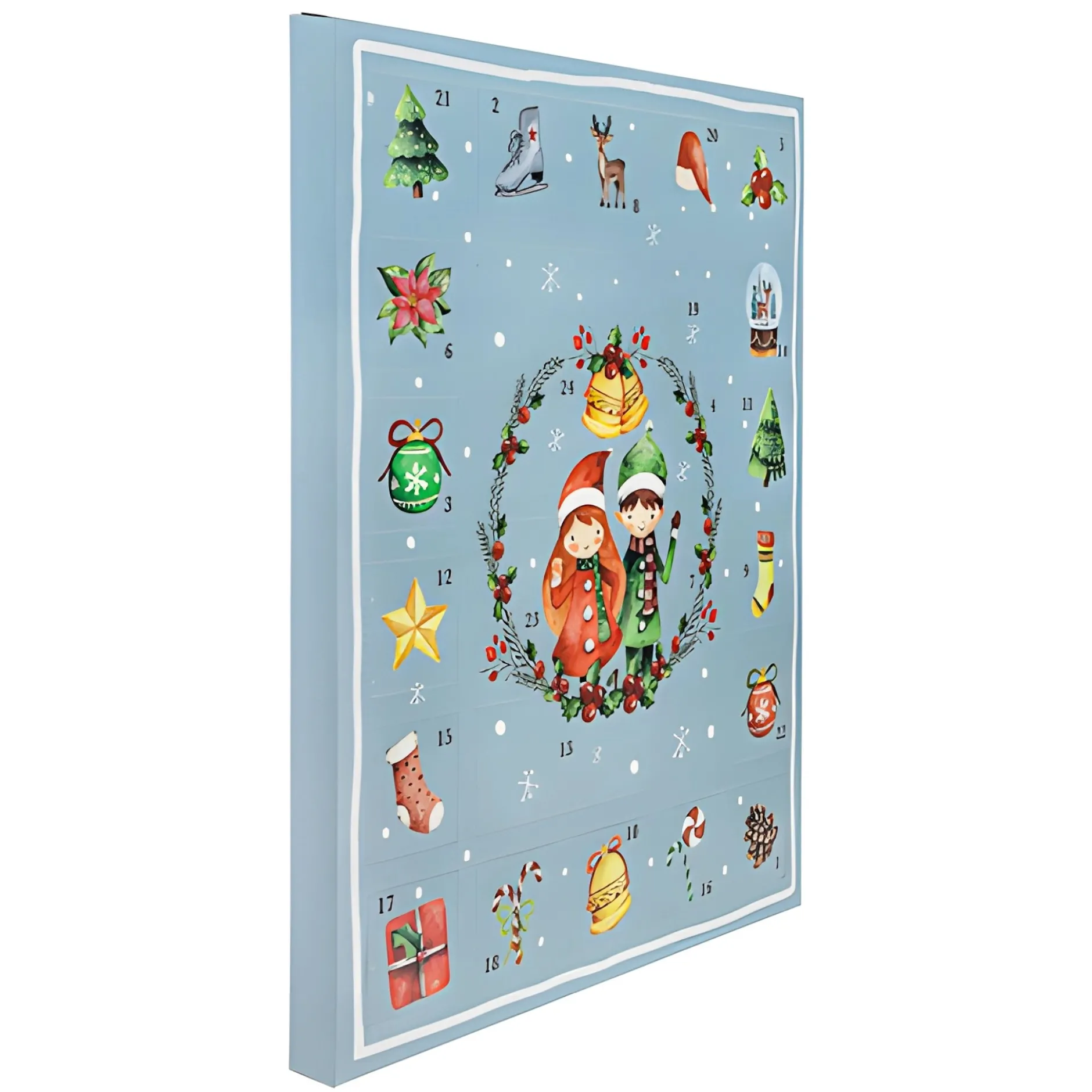 Adventskalender zum Befüllen, 31 x 38 cm