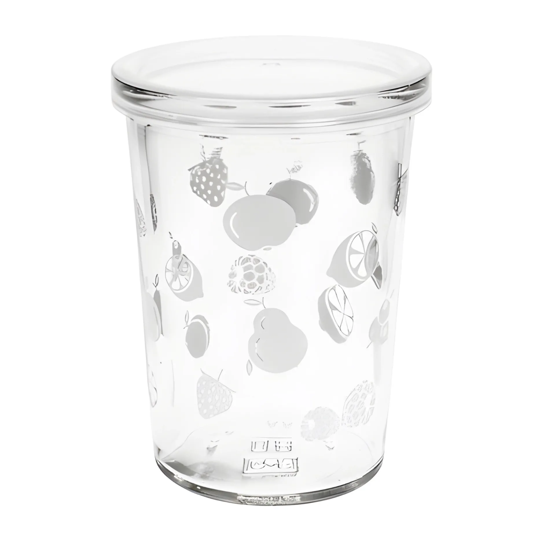 Becherglas 150 ml 'Obst weiß'