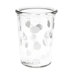 Becherglas 150 ml 'Obst weiß'