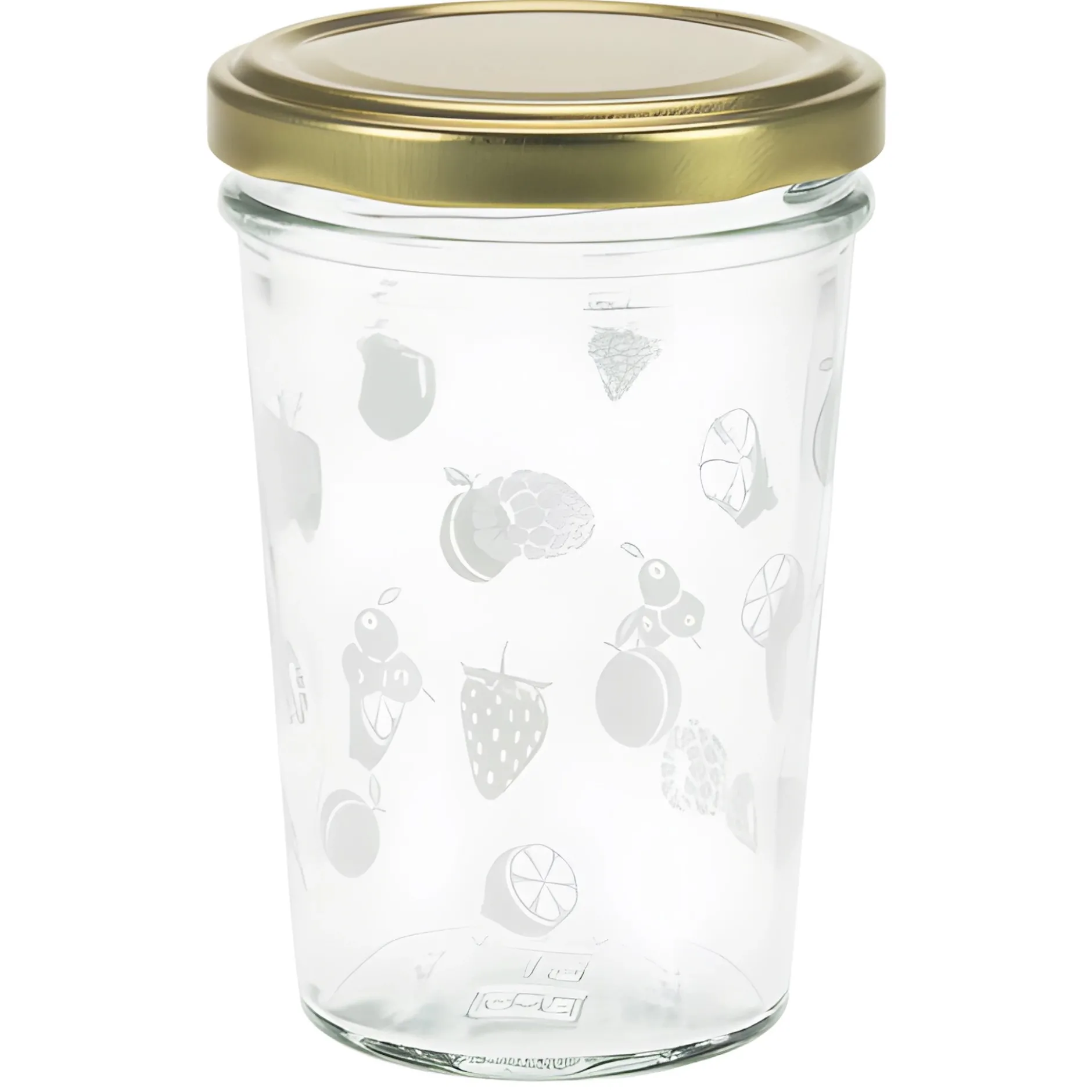Becherglas 150 ml TO 66 'Obst weiß'