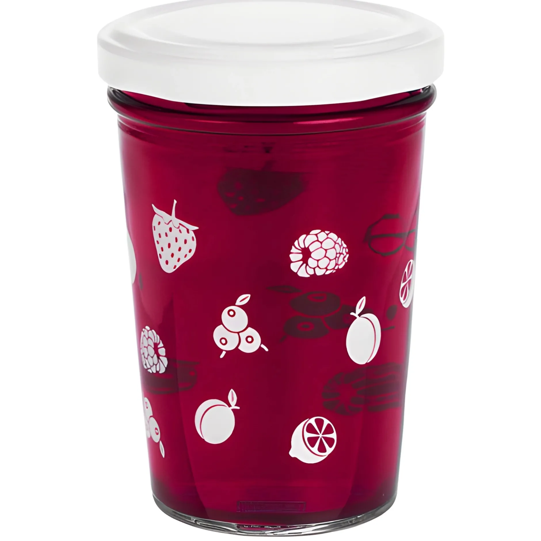 Becherglas 150 ml TO 66 'Obst weiß'