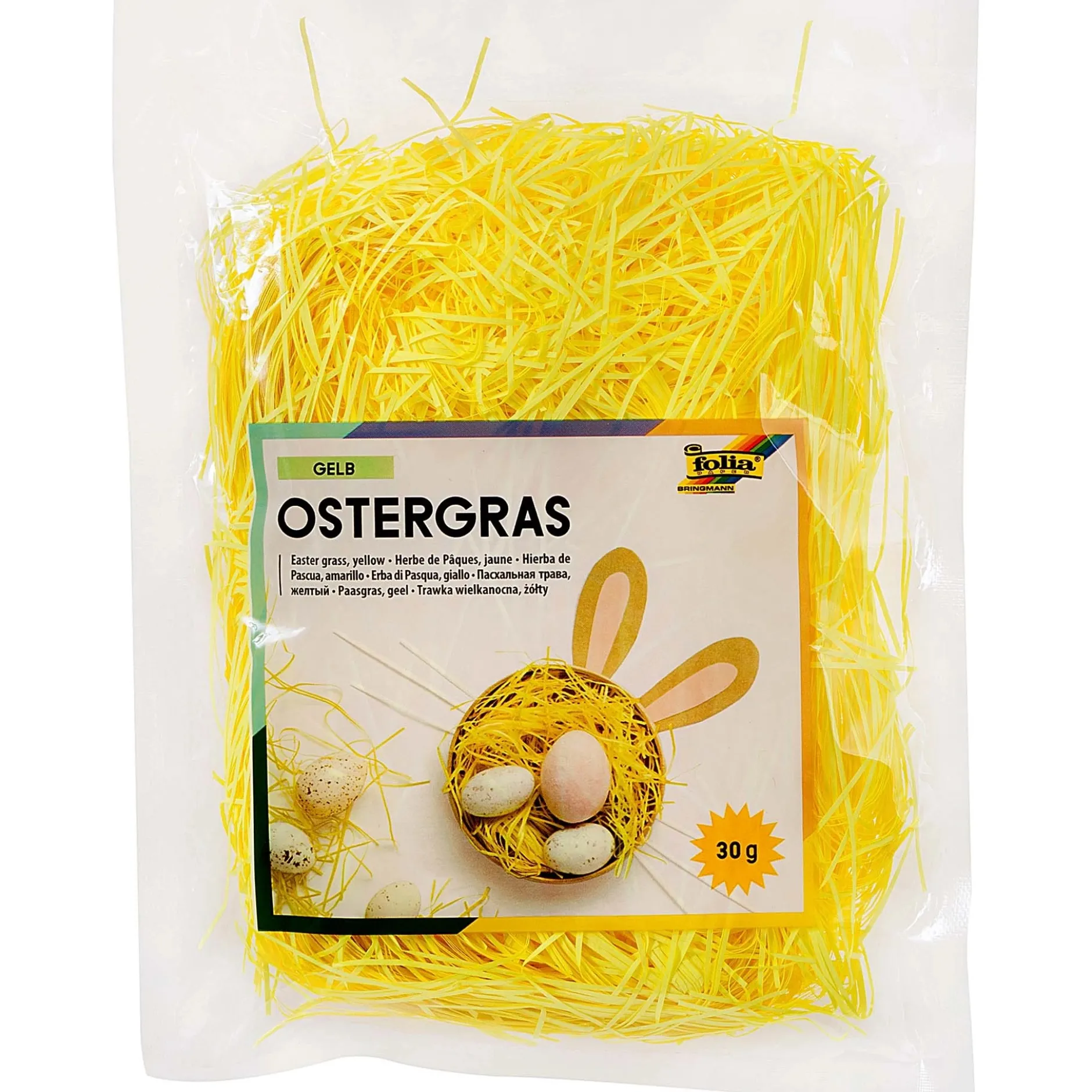 Dekogras gelb, 30 g