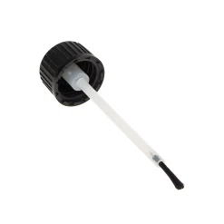 DIN 18 schwarz mit Pinsel für Tropfflasche 30 ml
