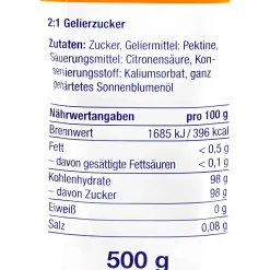 Gelierzucker 2:1, 500 g
