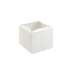 Geschenkbox 100 x 100 x 90 mm weiß