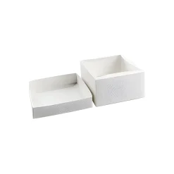 Geschenkbox 140 x 140 x 80 mm weiß