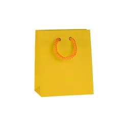 Geschenktüte gelb, klein