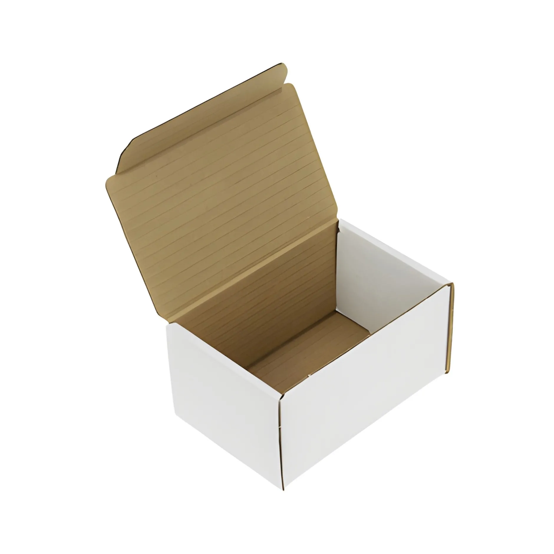 Klappschachtel 126 x 85 x 70 mm, weiß
