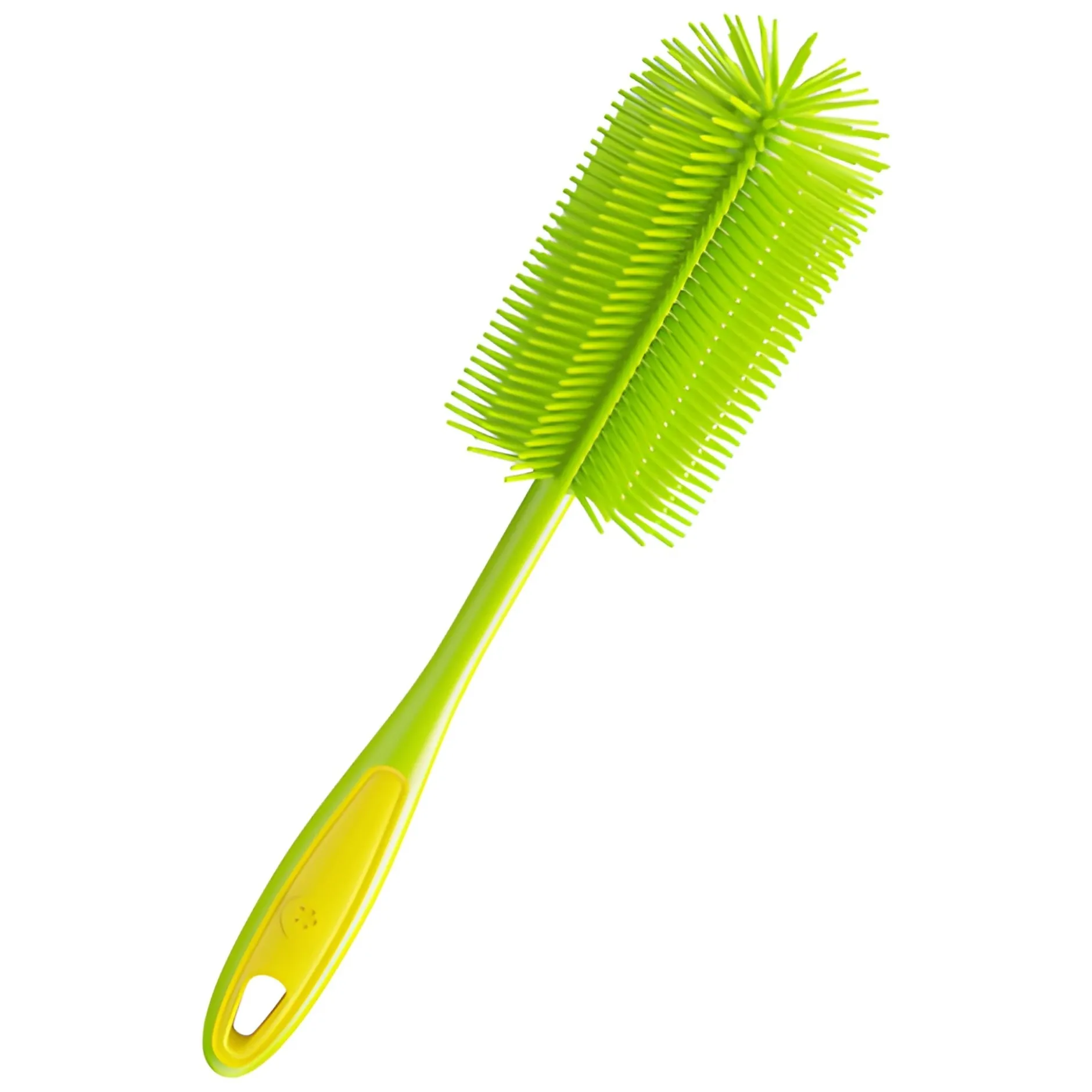 Kochblume Silikon Spülbürste limette