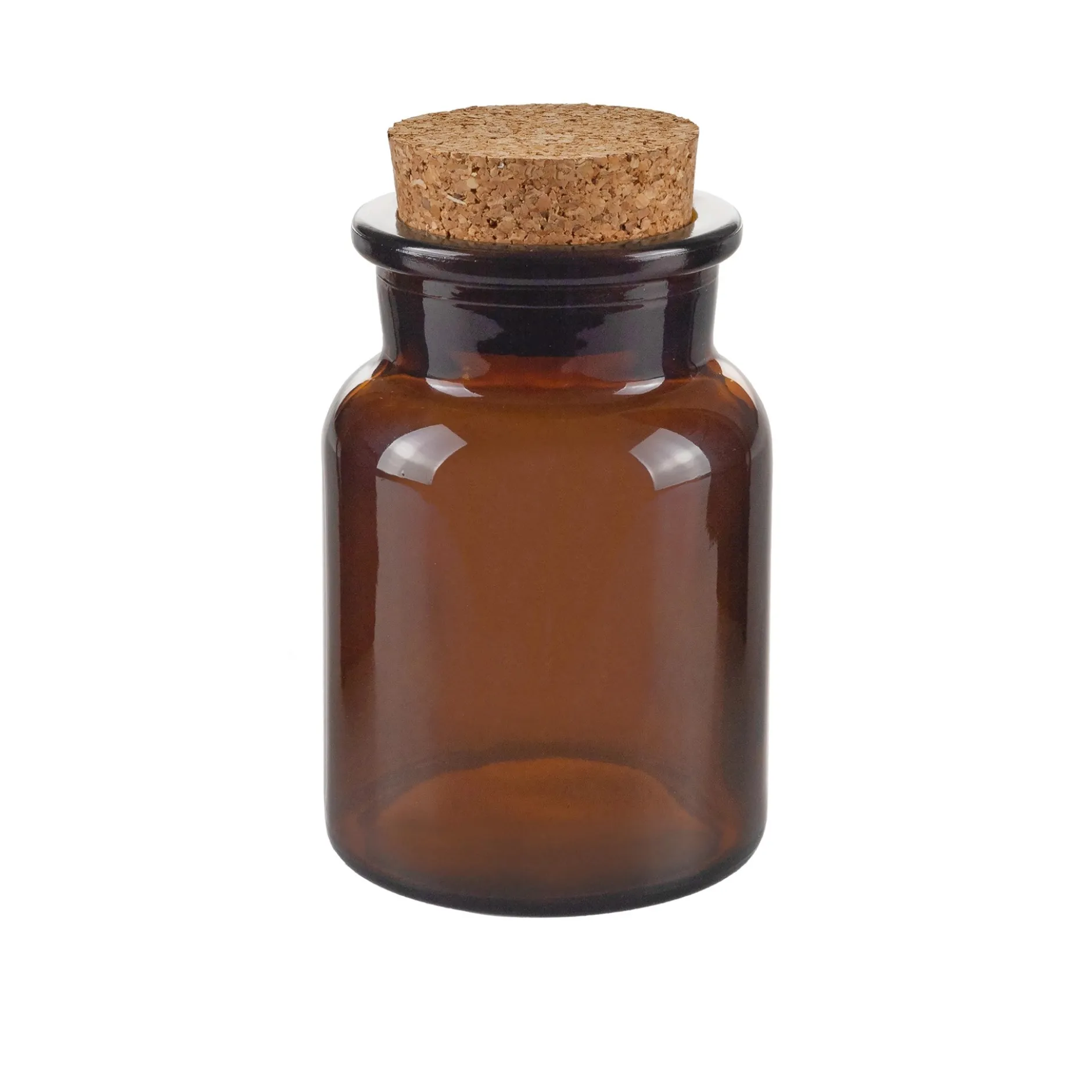 Korkenglas 150 ml braun beschichtet