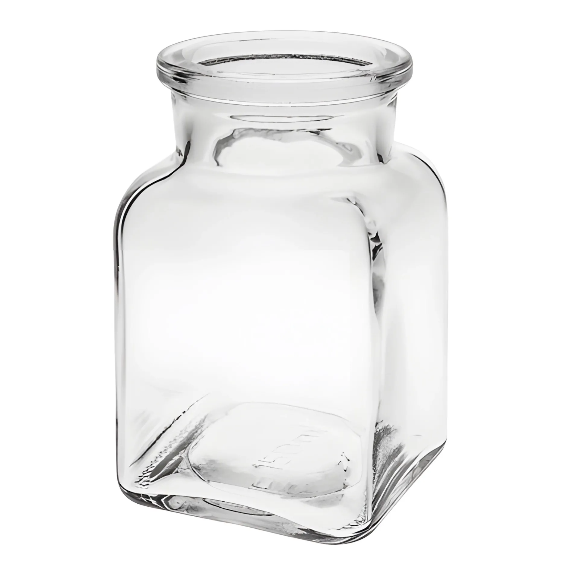 Korkenglas 150 ml quadratisch