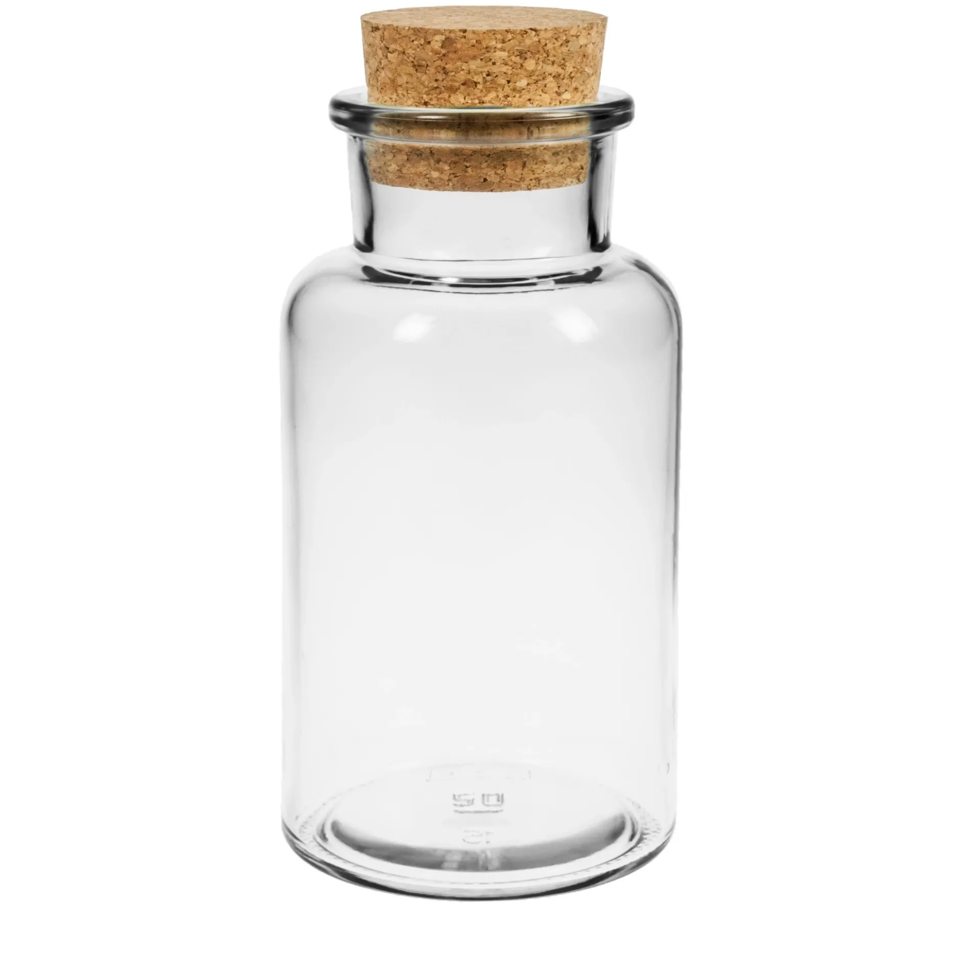 Korkenglas 300 ml rund
