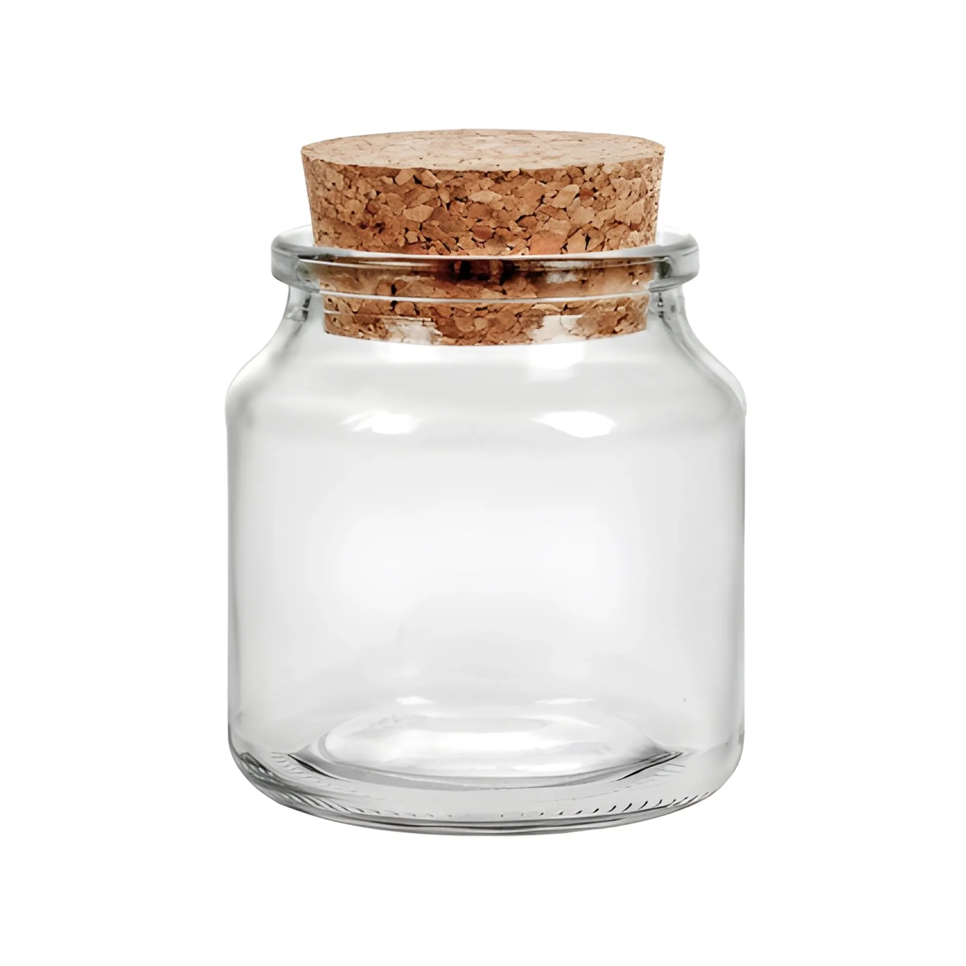 Korkenglas 175 ml rund