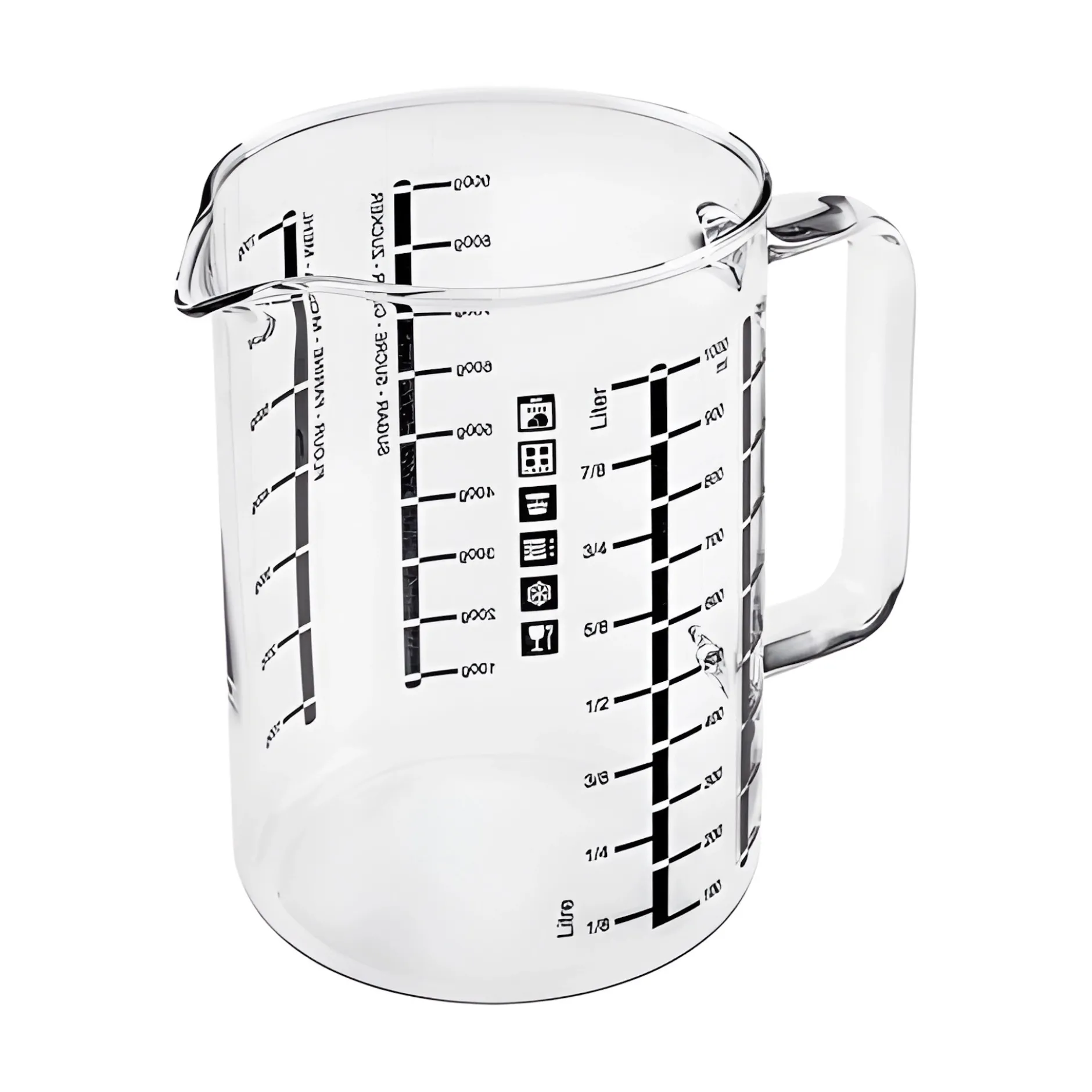 Messbecher aus Glas 1000 ml