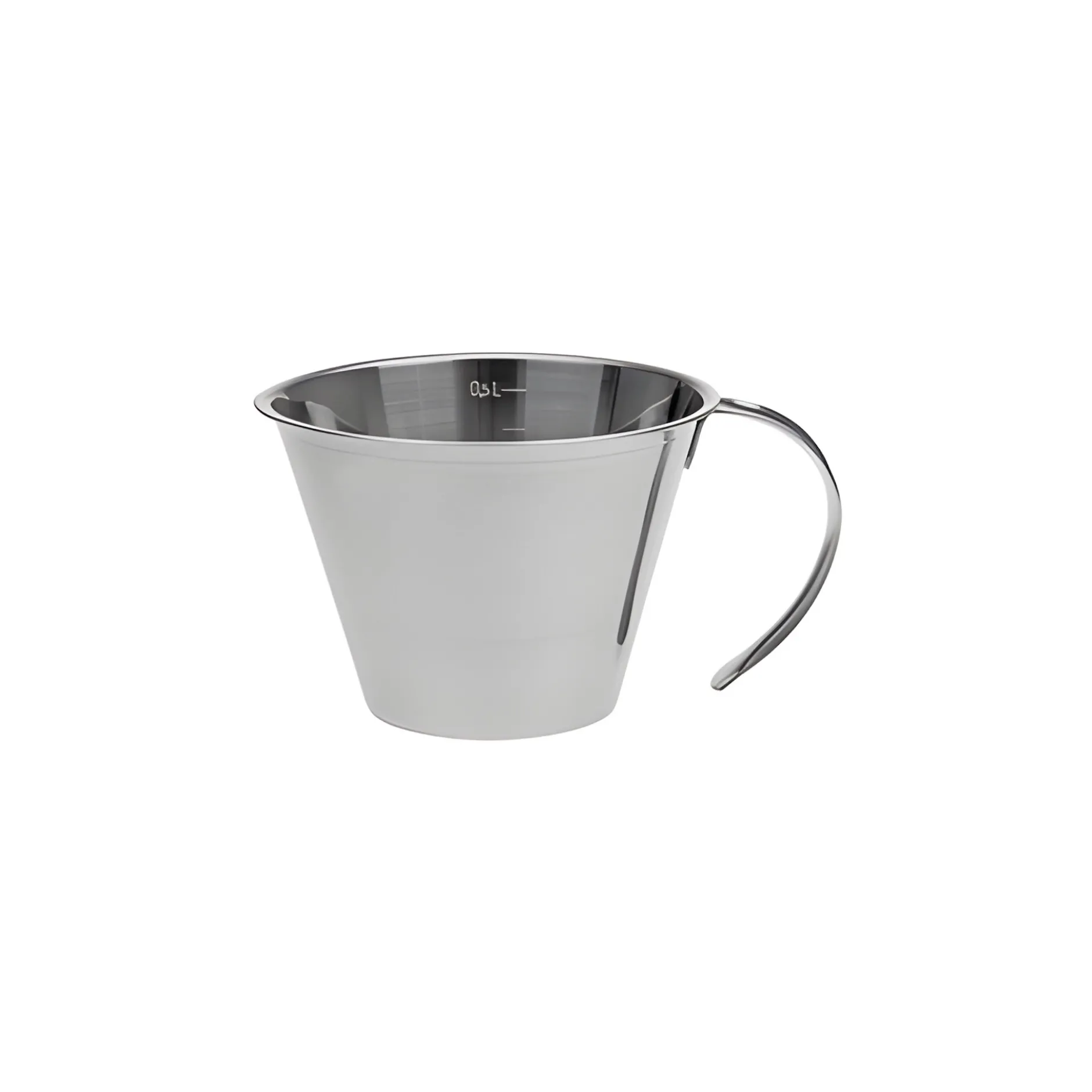 Messbecher Edelstahl 500 ml