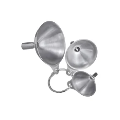 Mini-Trichter Edelstahl, 3er Set
