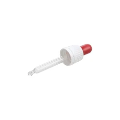 Pipette DIN 18 mit Originalitätsring weiß 71 mm