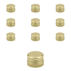 PP 18 gold Aluminium mit Originalitätsring, 10 Stück