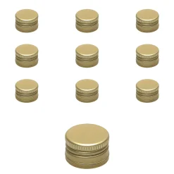 PP 22 gold Aluminium, 10 Stück