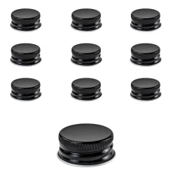 PP 28 schwarz Aluminium, 10 Stück