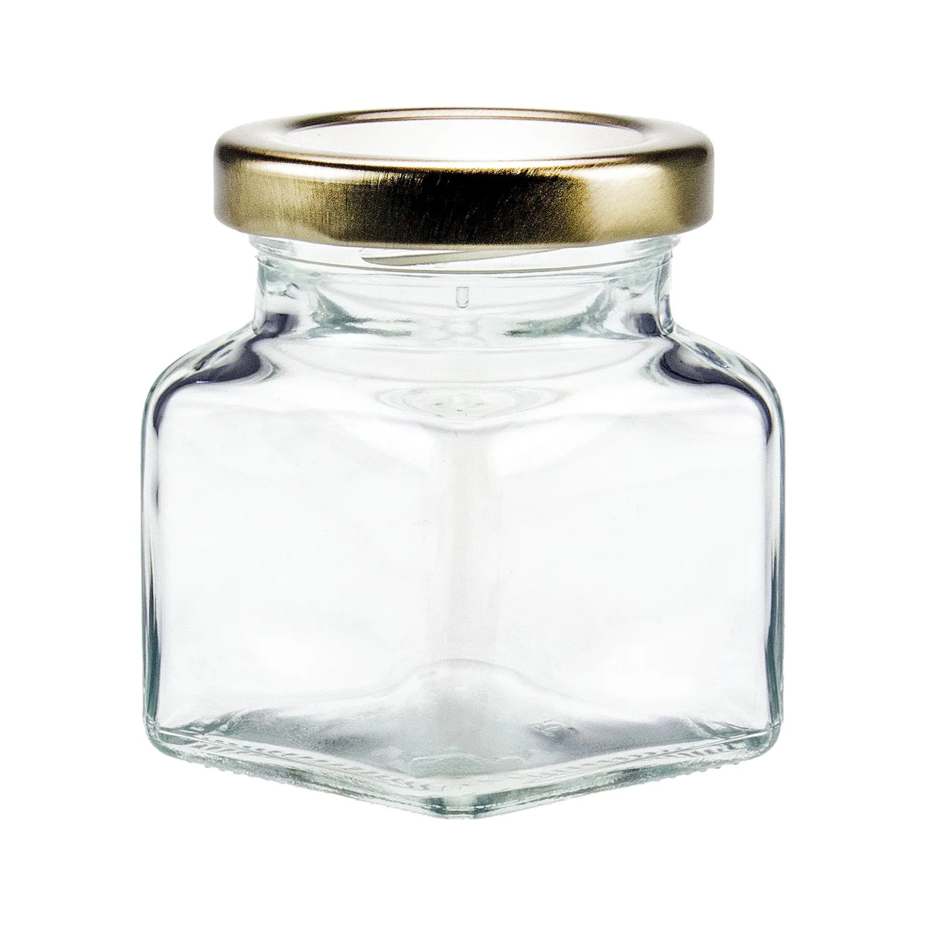 Quadratglas 120 ml