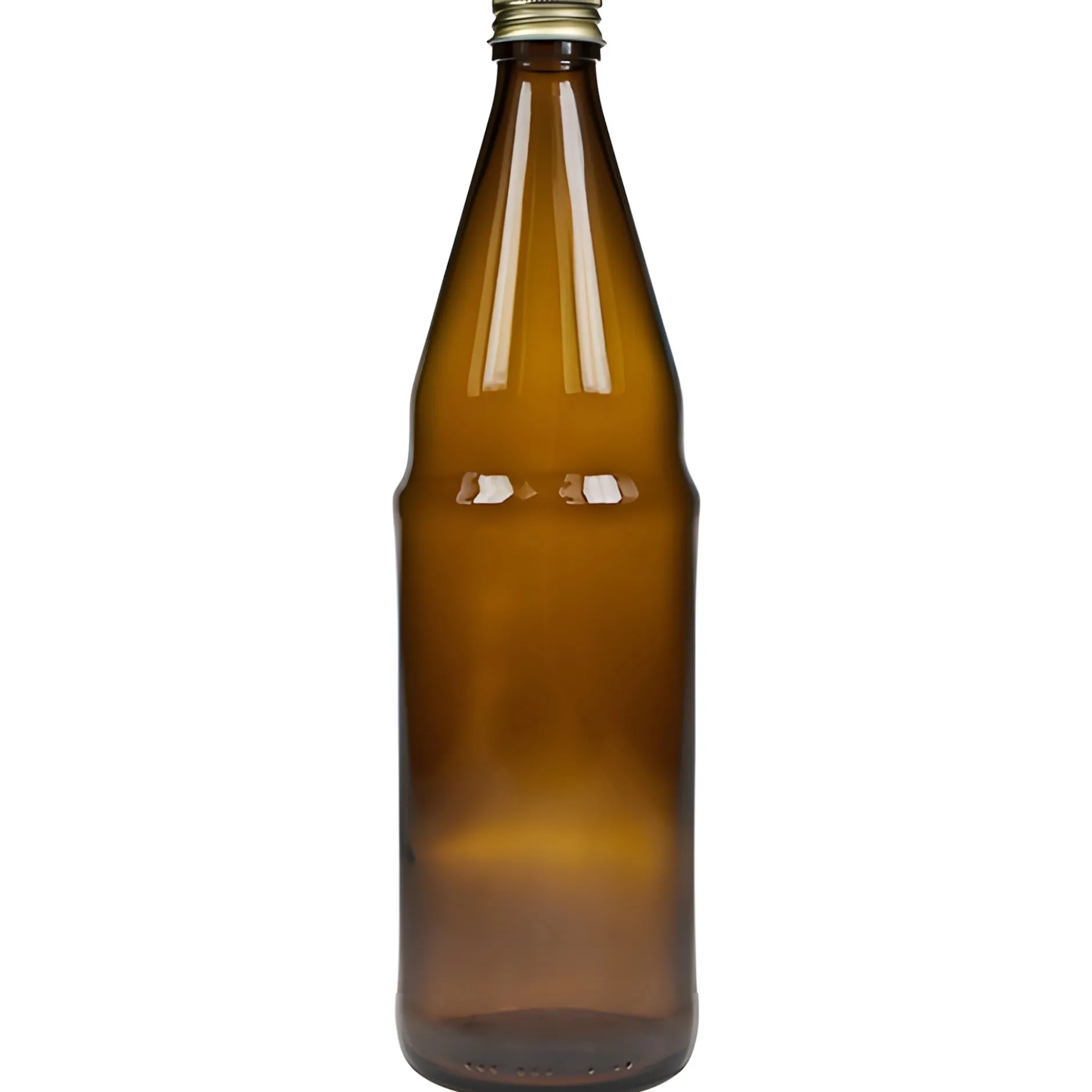 Saftflasche 750 ml braun