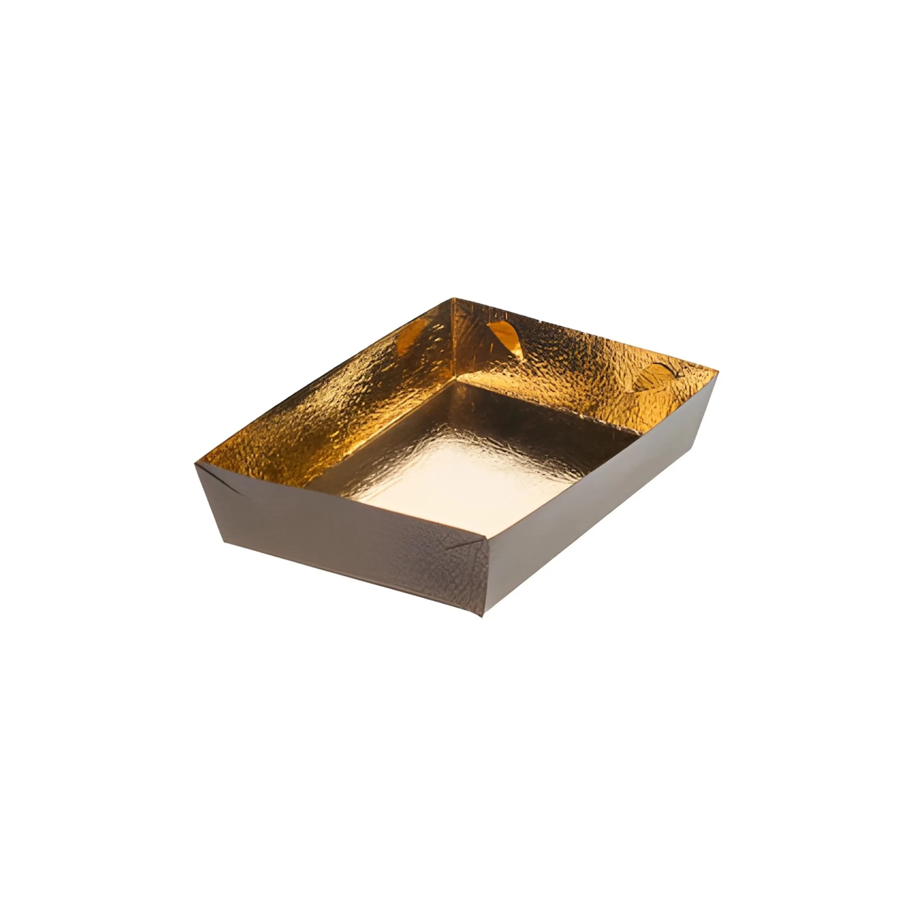 Schale 160 x 110 x 35 mm gold/marone