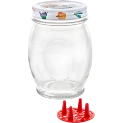 Schraubglas 'L'Ortolano' 780 ml mit Deckel CT 86