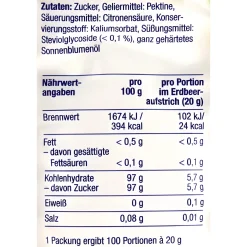 Stevia Gelierzucker, 500 g