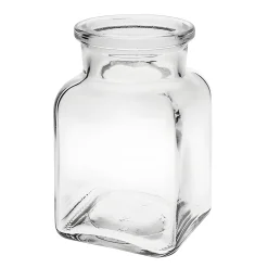 Stopfenglas 150 ml quadratisch