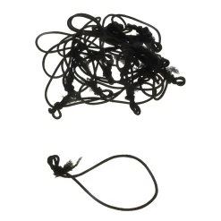 Textilschlaufen schwarz - 20er Pack