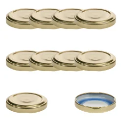 TO 48 gold past. mit Button BLUESEAL, 10 Stück