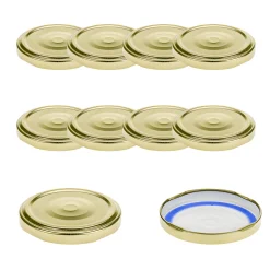 TO 66 gold past. mit Button BLUESEAL, 10 Stück