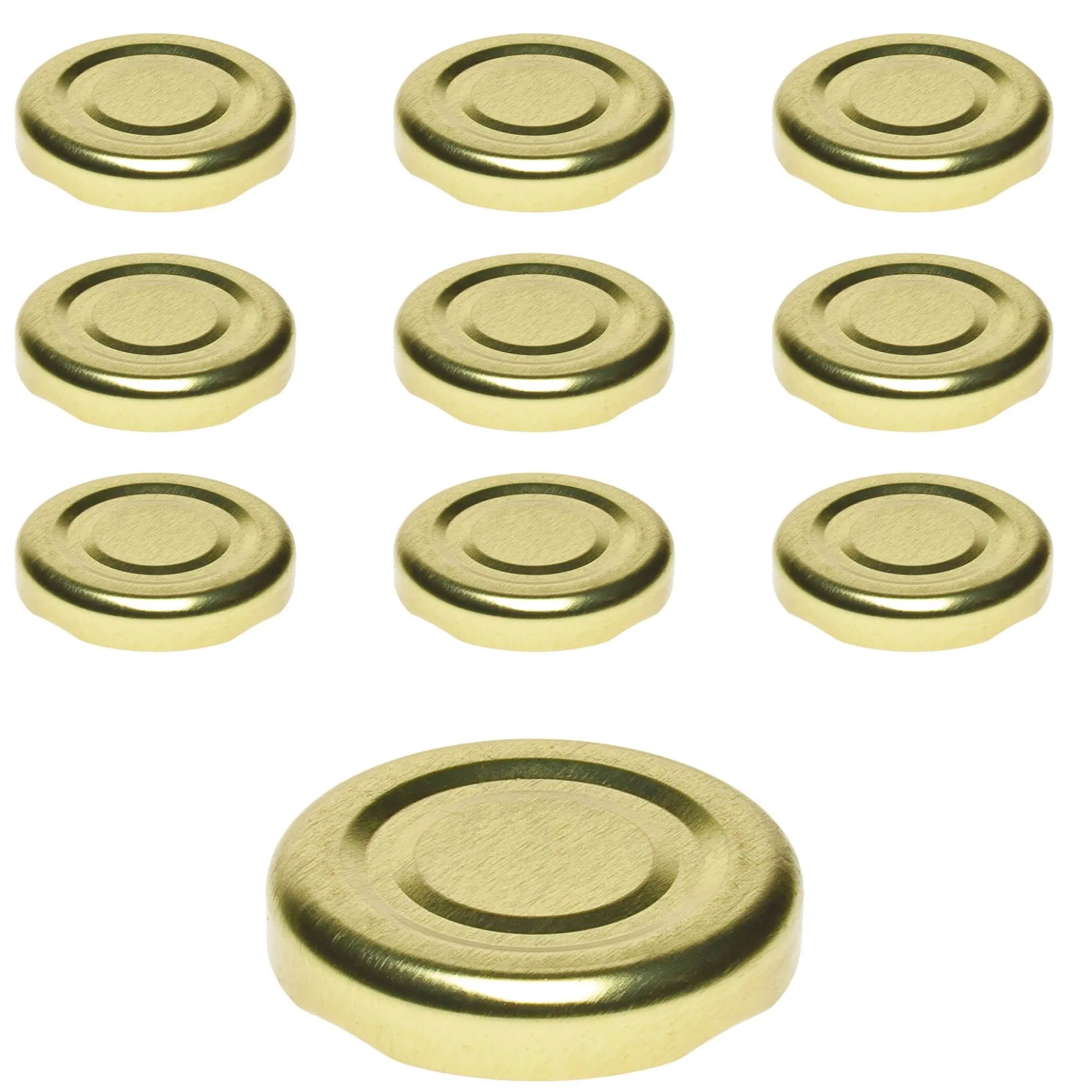 TO 38 gold past., 10 Stück