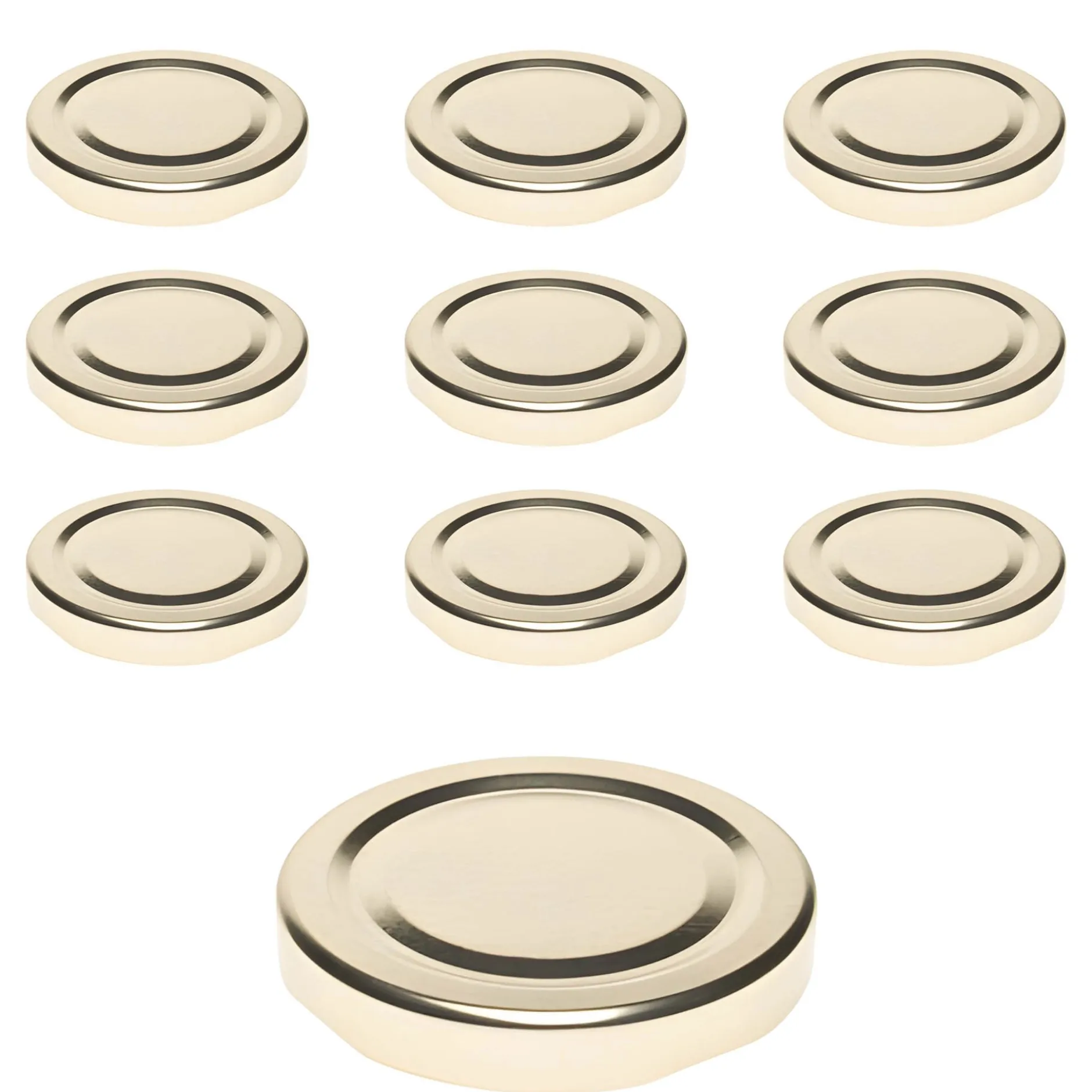 TO 58 gold past., 10 Stück