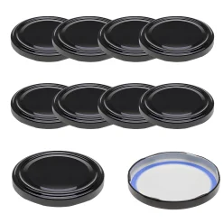 TO 82 schwarz für Kaltabfüllung BLUESEAL, 10 Stück