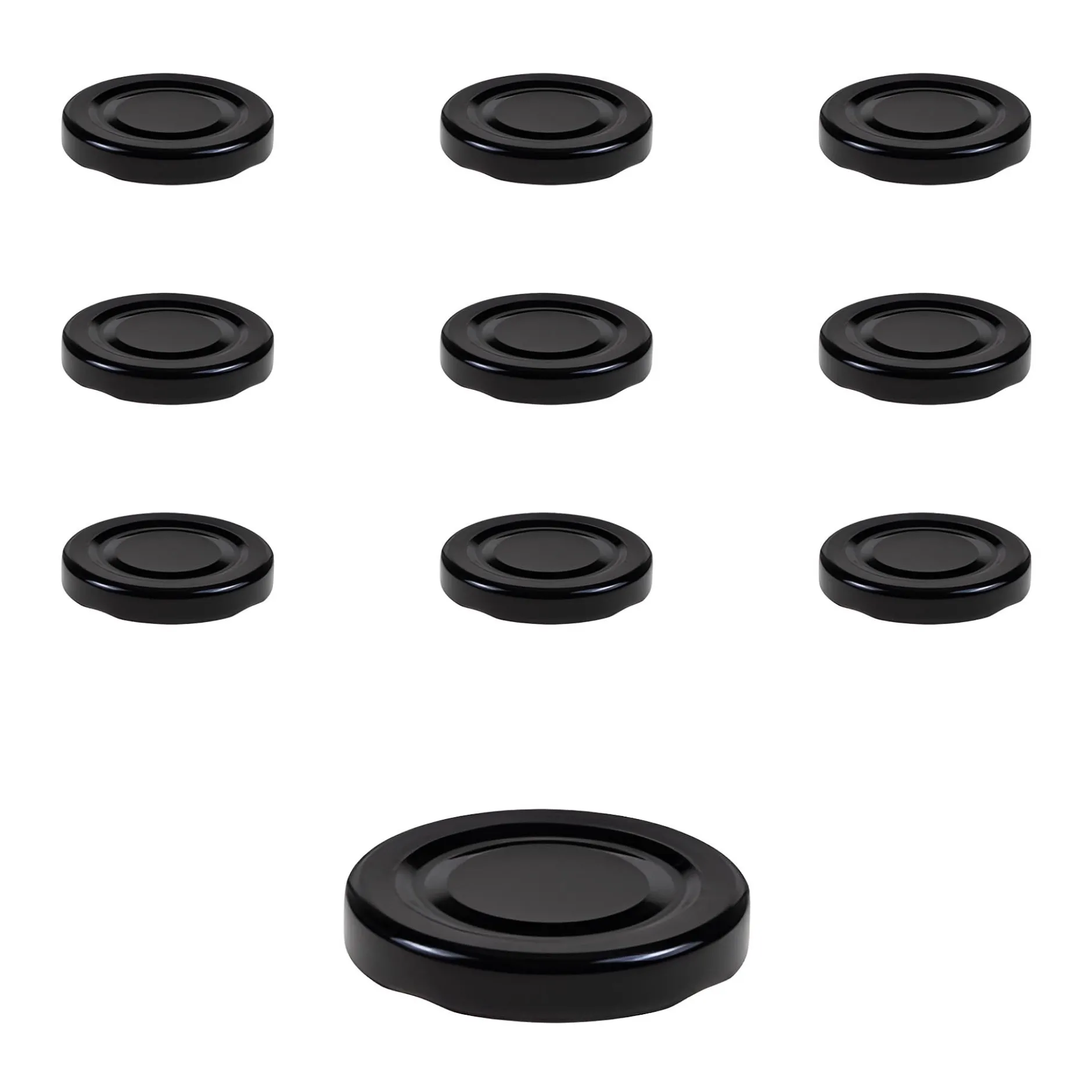 TO 48 schwarz past., 10 Stück