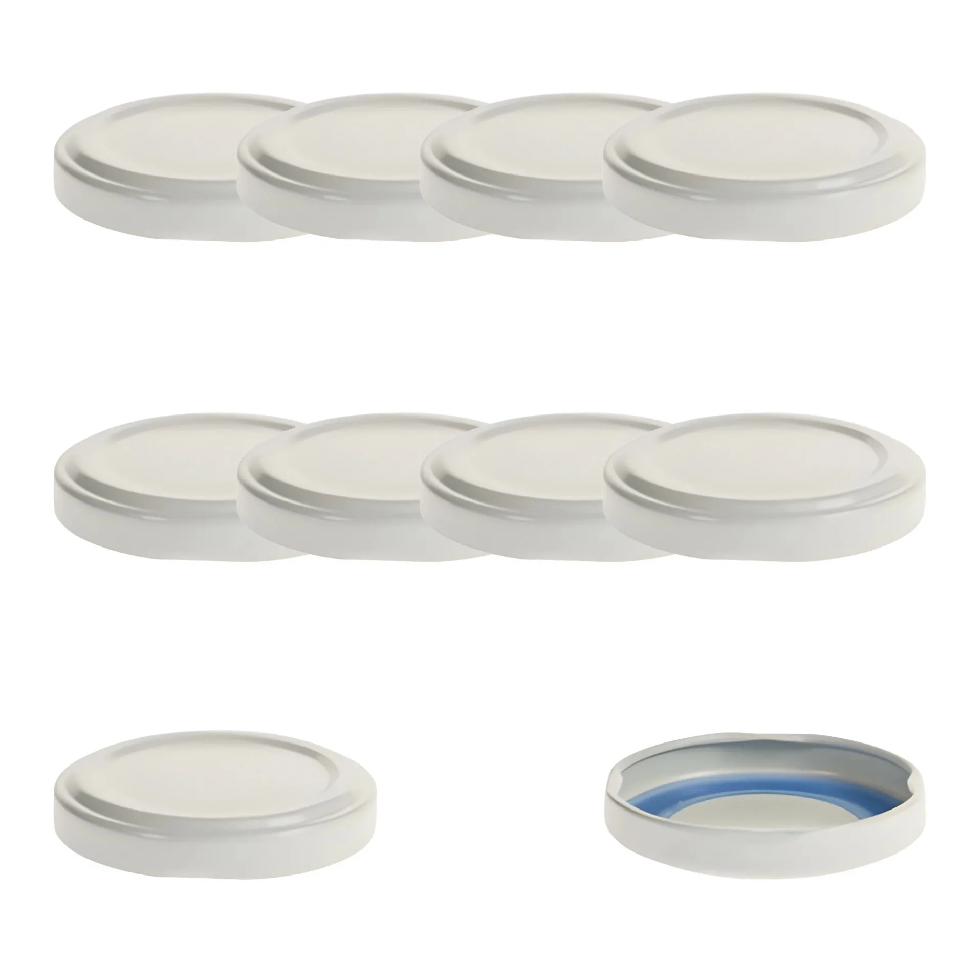 TO 48 weiß past. BLUESEAL, 10 Stück