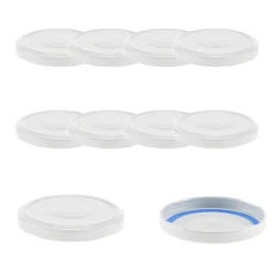TO 66 weiß past. mit Button BLUESEAL, 10 Stück