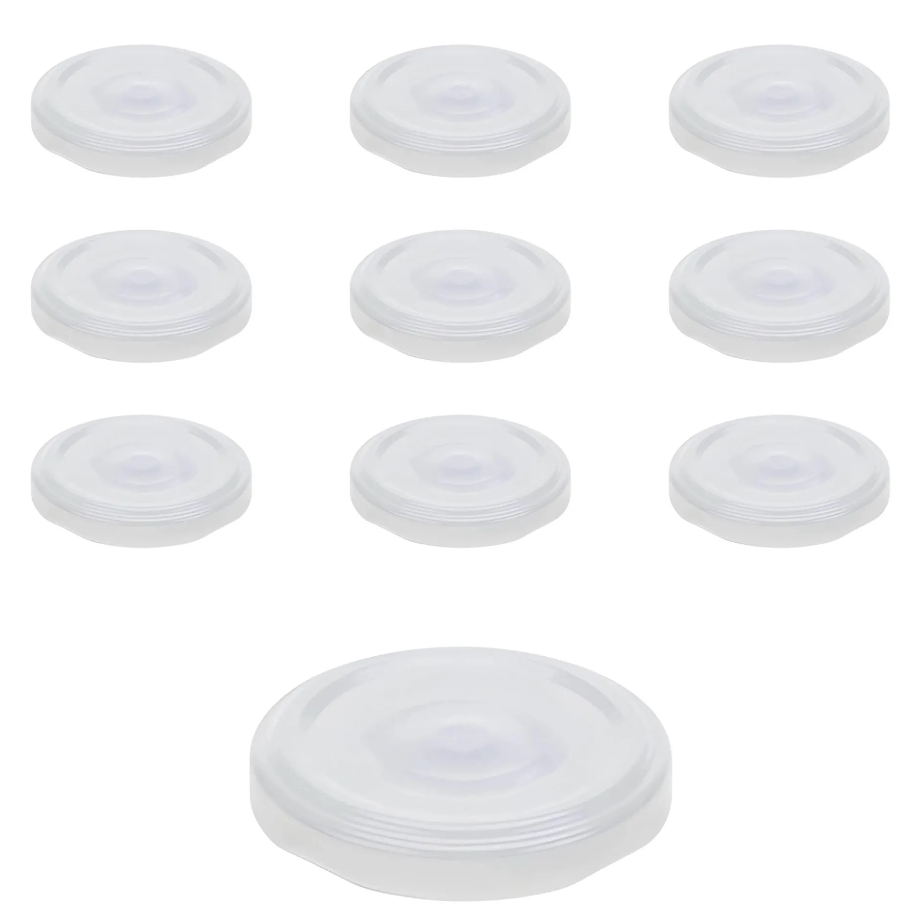 TO 53 weiß ster. mit Button, 10 Stück