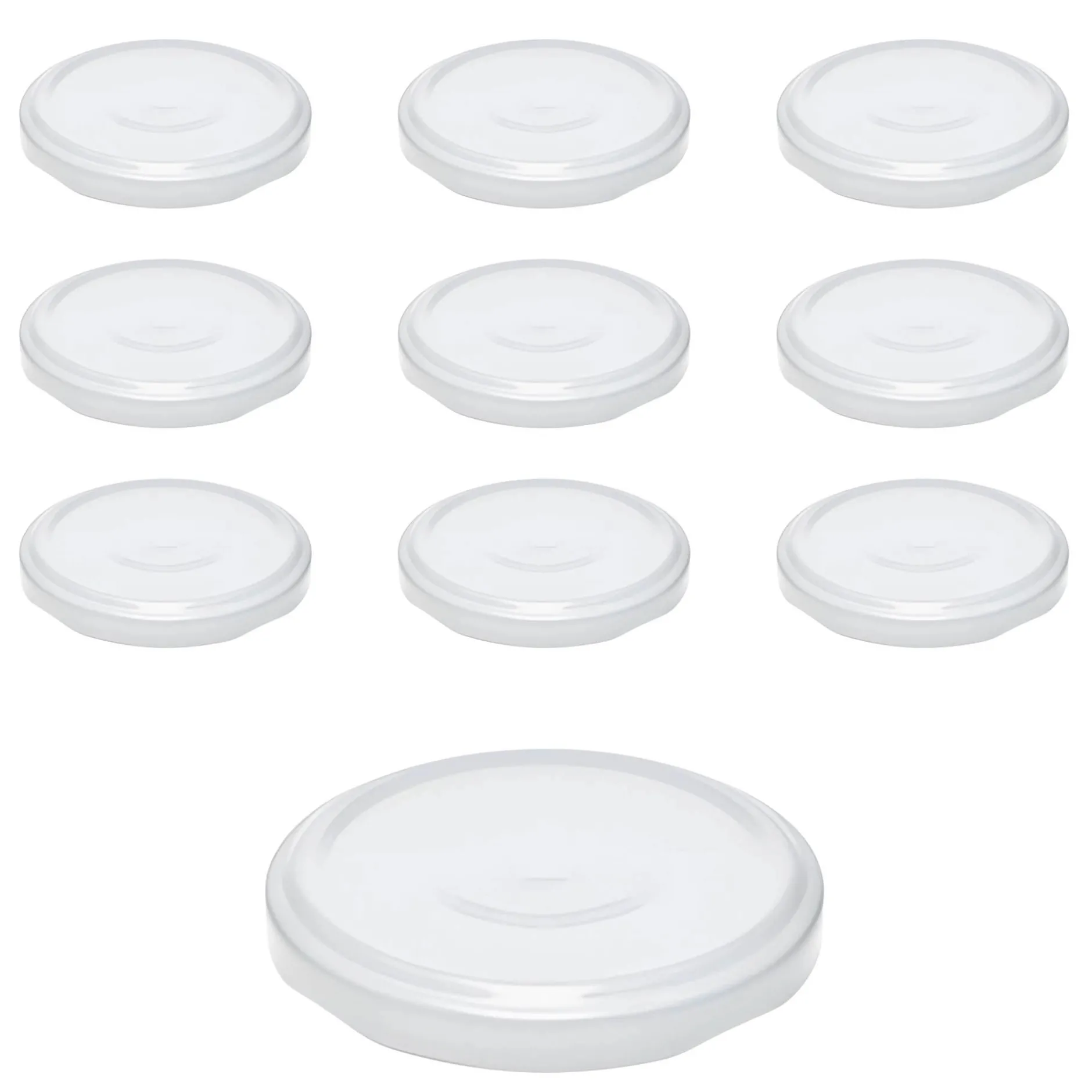TO 66 weiß ster. mit Button, 10 Stück