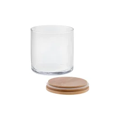 Vorratsglas 'Inga' 530 ml mit Holzdeckel