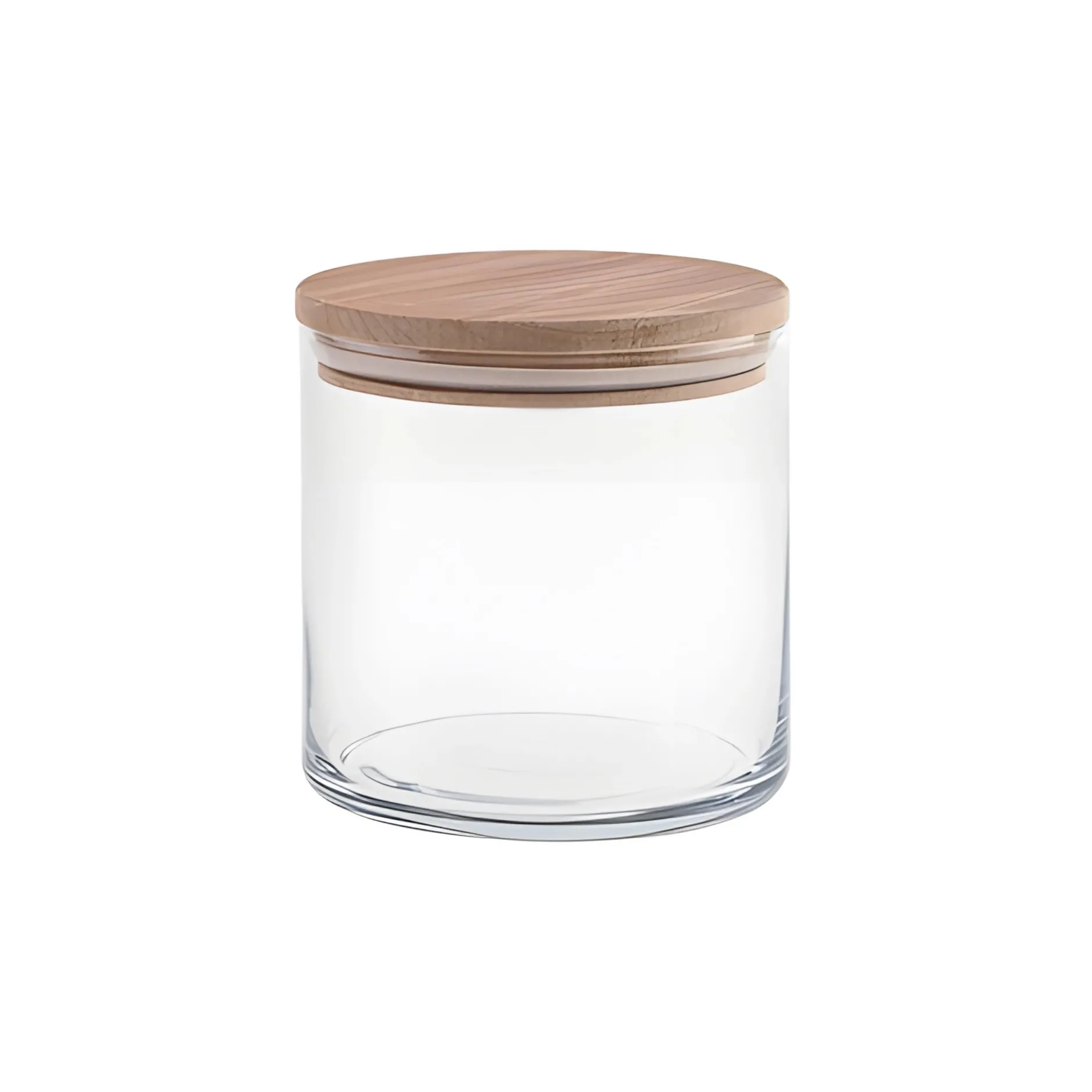 Vorratsglas 'Inga' 530 ml mit Holzdeckel