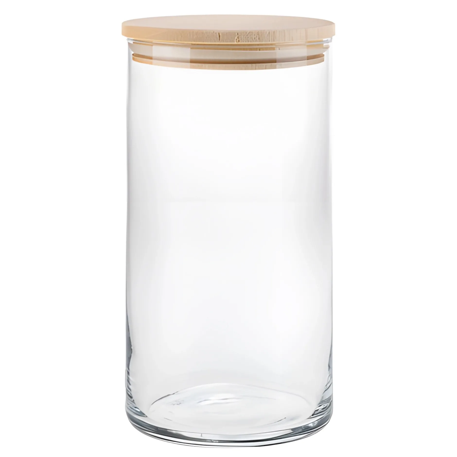 Vorratsglas 'Inga' 1210 ml mit Holzdeckel