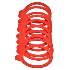10 x WECK-Einkochring 74 x 86 mm 'RR 80'