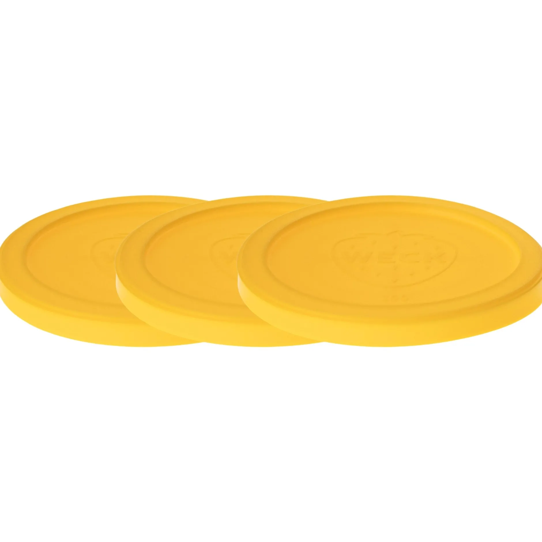 3 x WECK-Frischhaltedeckel mango RR 100